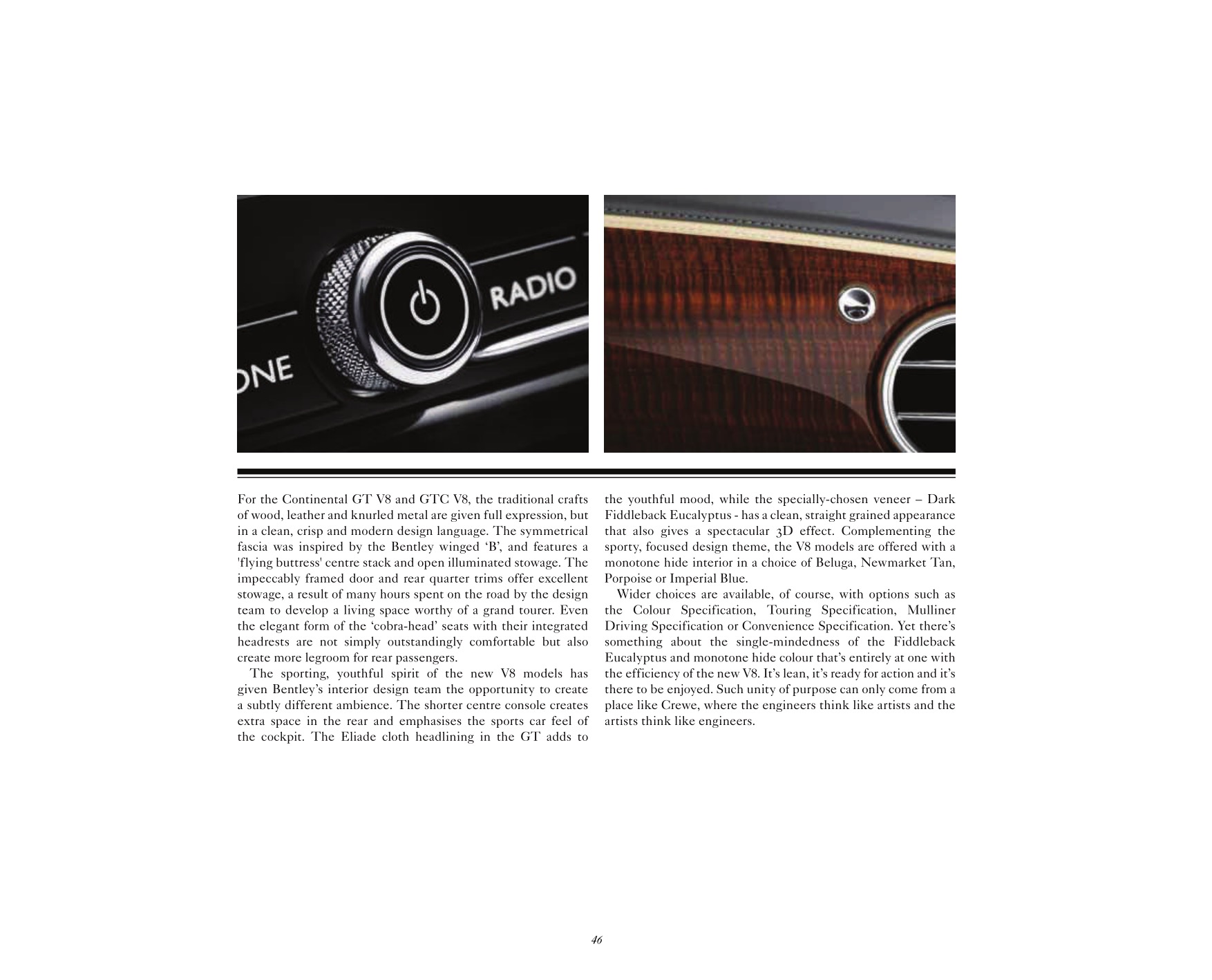 2013 Bentley Continental Brochure Page 117